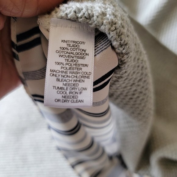 Loft Mixed Material Top - Picture 4 of 4